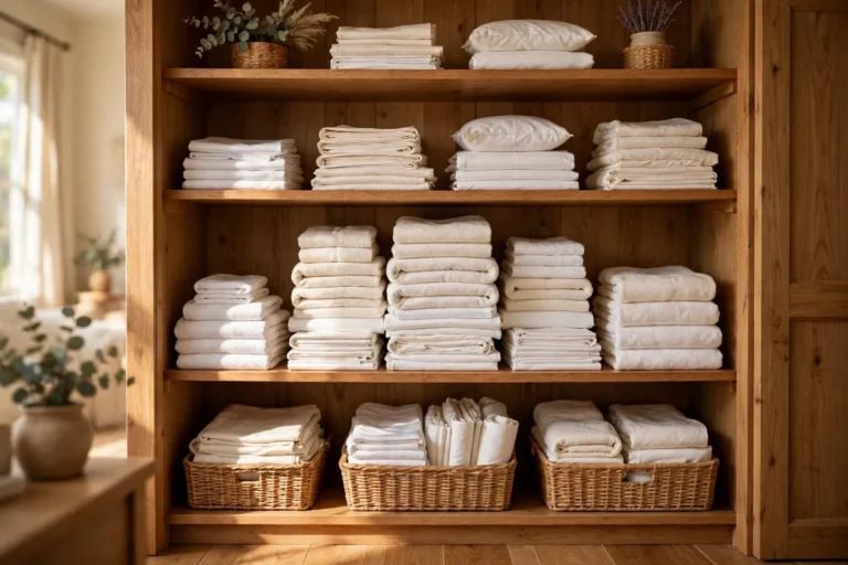 7 Linen Closet Organization Ideas on a Budget
